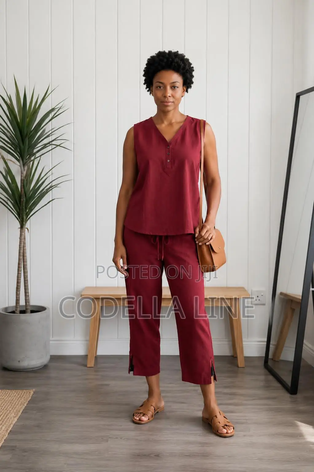 Two-piece Linen Set