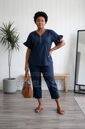 Two-piece Linen Set