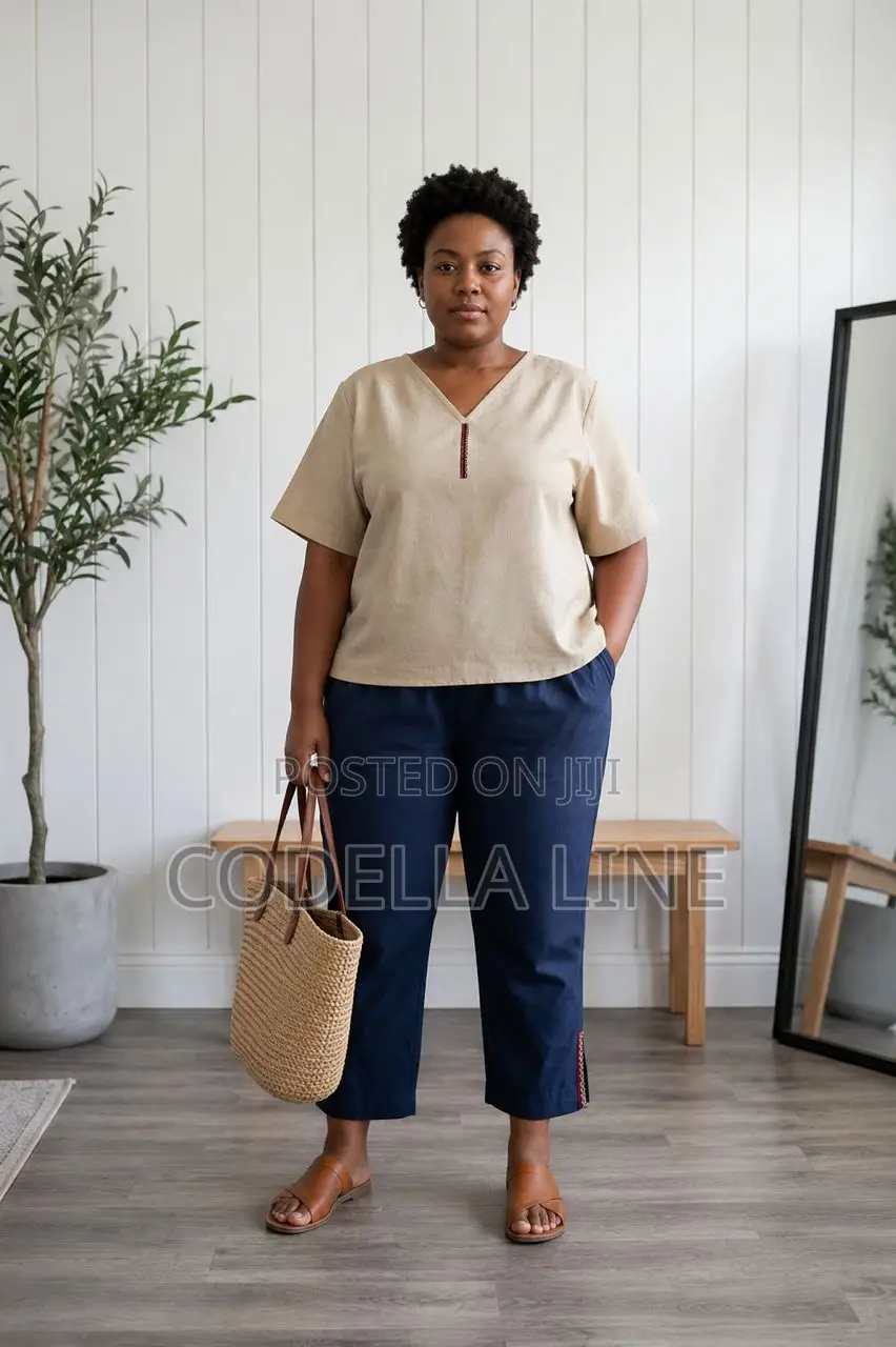 Two-piece Linen Set