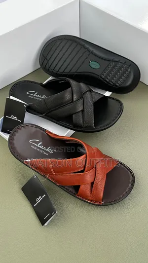 Clarks and Ecco Newly Branded Men's Leather Sandals Materials Original