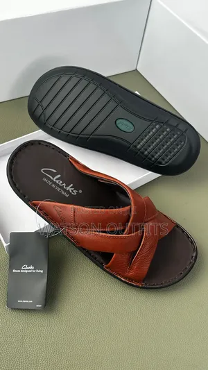 Clarks and Ecco Newly Branded Men's Leather Sandals Materials Original