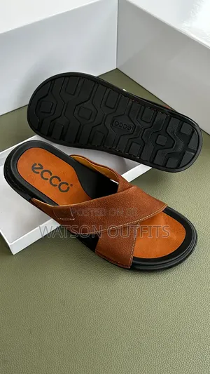 Clarks and Ecco Newly Branded Men's Leather Sandals Materials Original