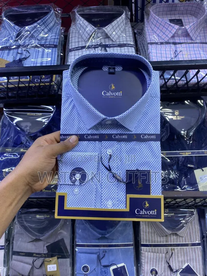 Calvotti Brand Men's Shirts Very New and Original Shati Za Calvotti