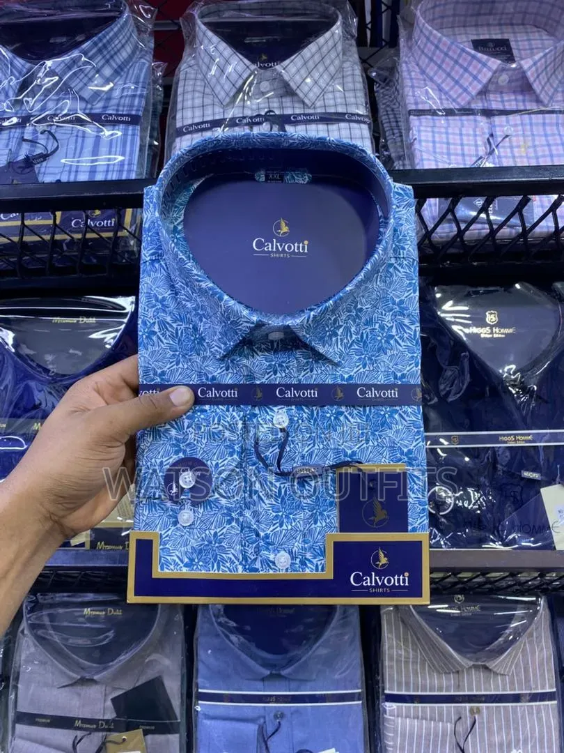 Calvotti Brand Men's Shirts Very New and Original Shati Za Calvotti