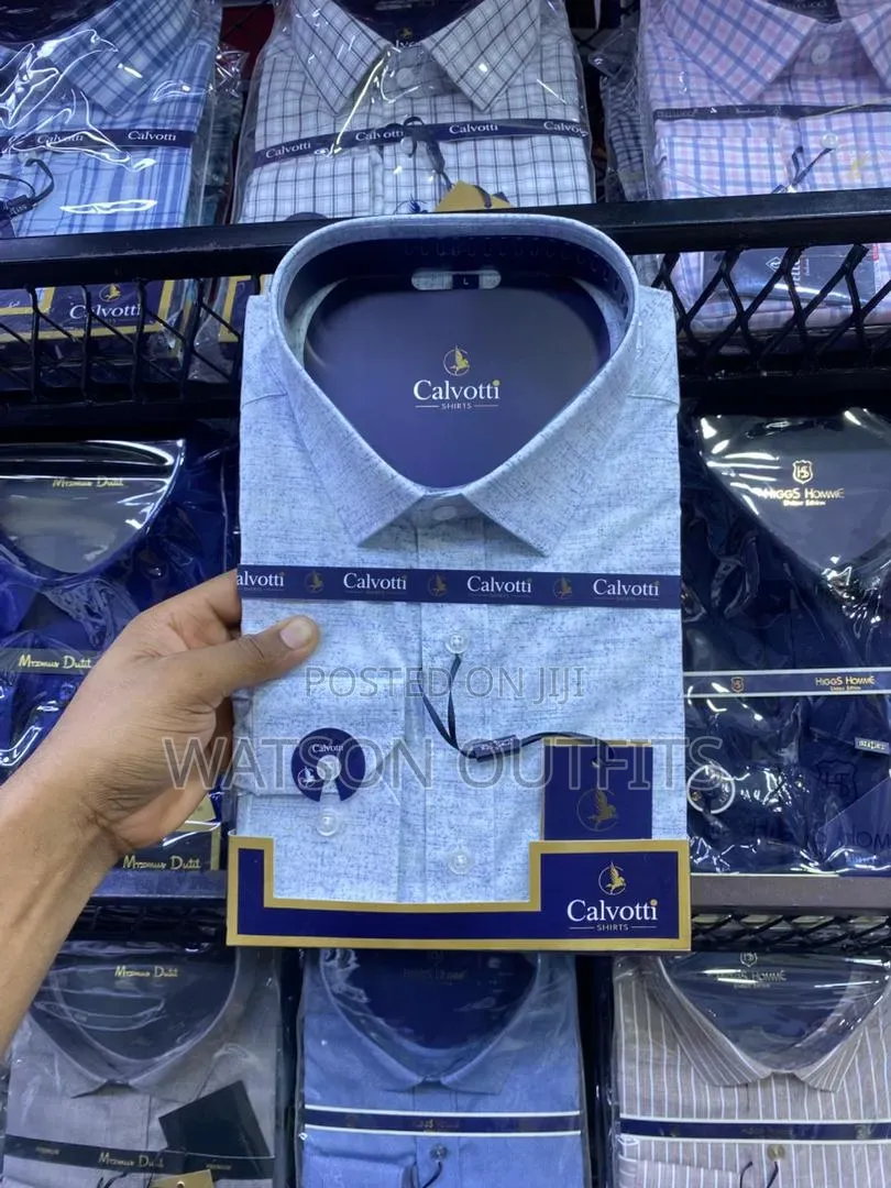 Calvotti Brand Men's Shirts Very New and Original Shati Za Calvotti