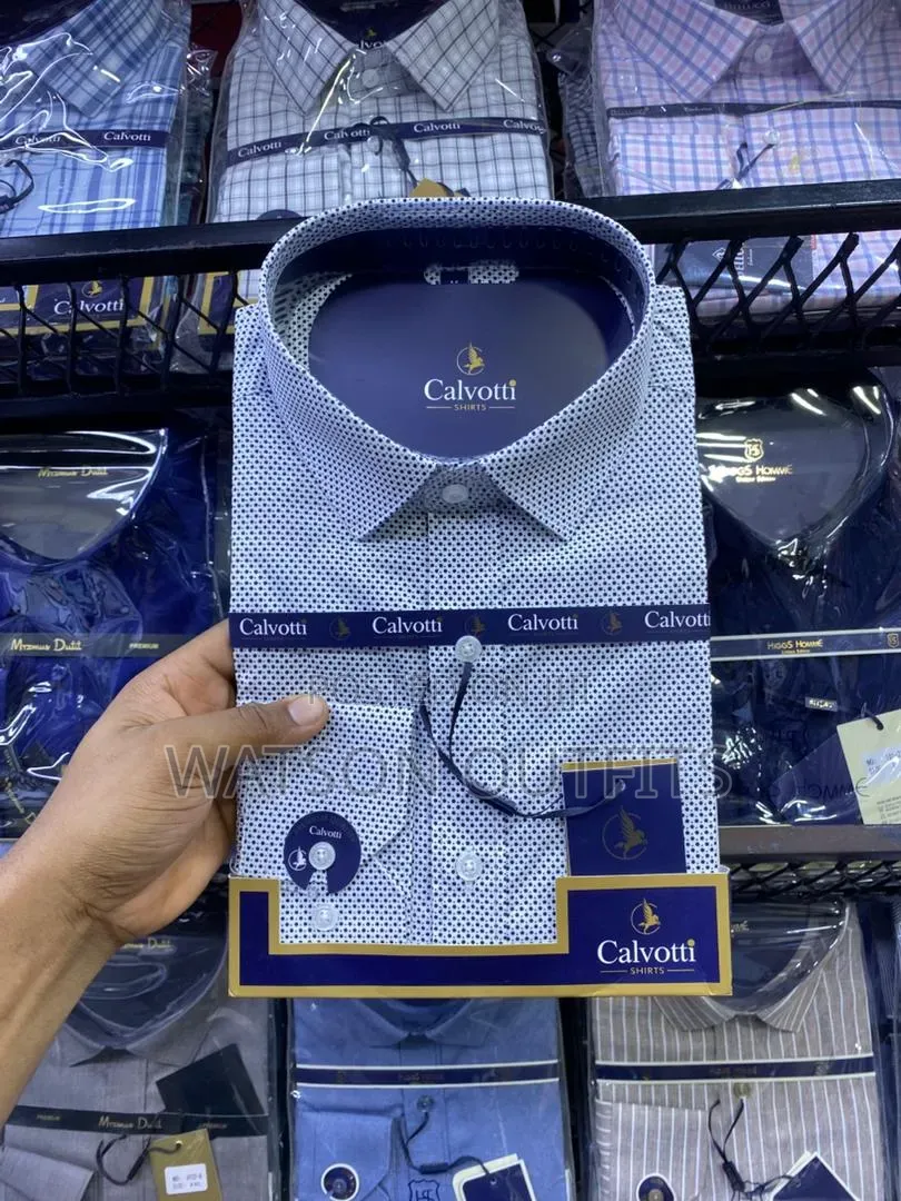 Calvotti Brand Men's Shirts Very New and Original Shati Za Calvotti