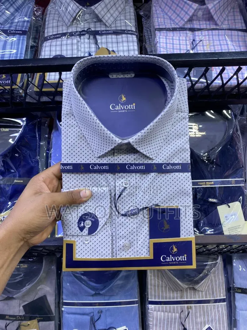 Calvotti Brand Men's Shirts Very New and Original Shati Za Calvotti