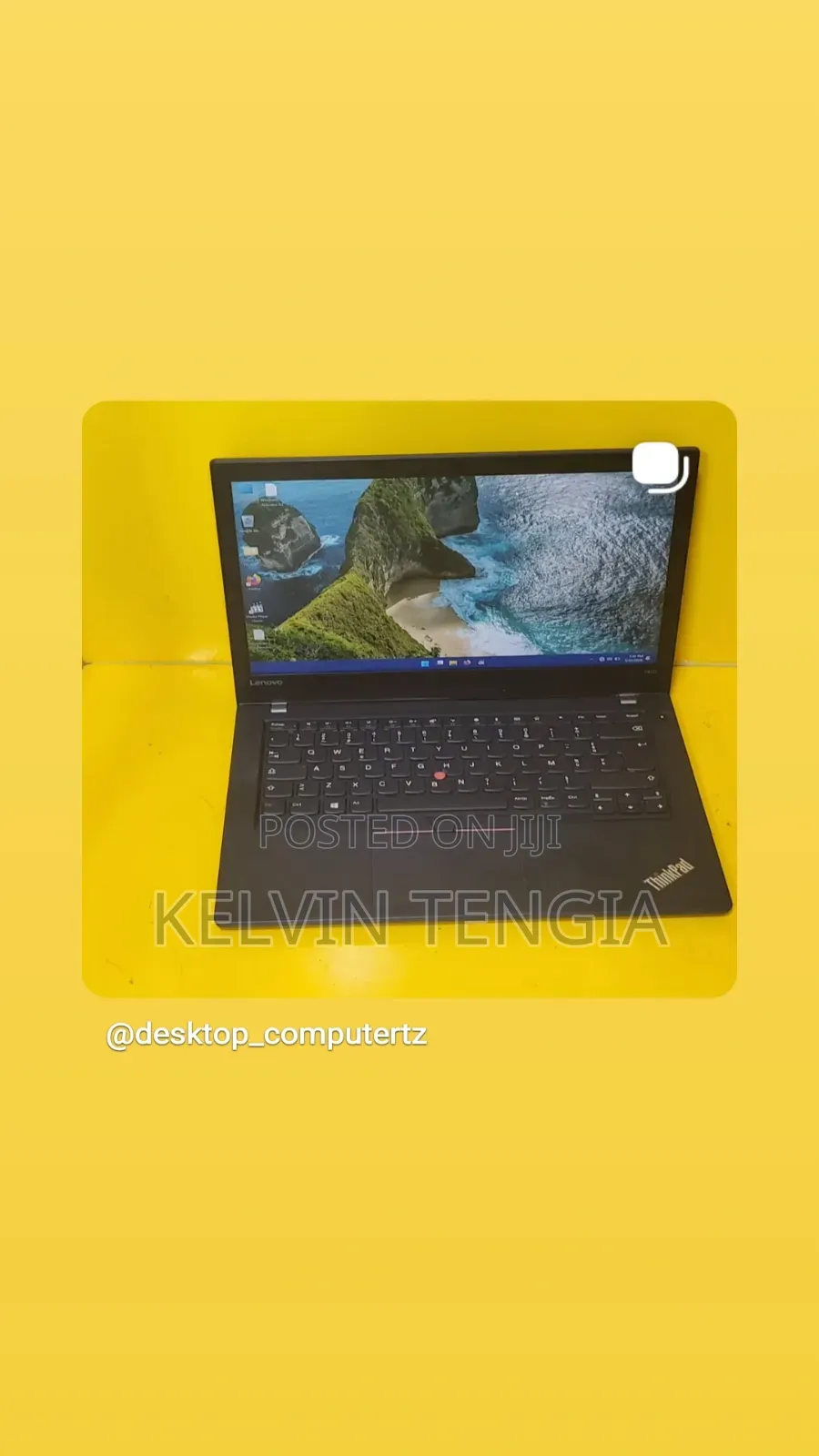 Laptop Lenovo ThinkPad T470 8GB Intel Core i5 SSD 256GB