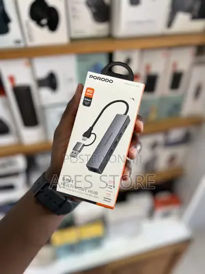 Porodo Multi Port Hub 5 in 1