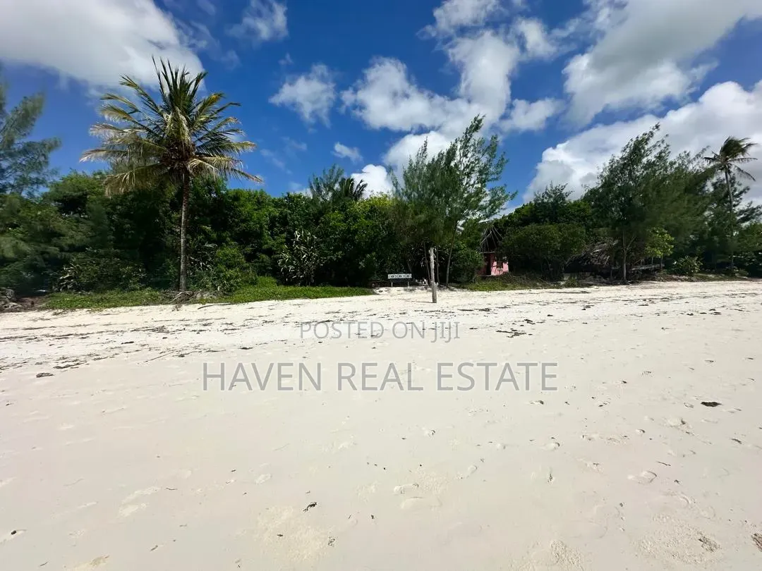 Beach Plot for Sale at Jambiani Zanzibar