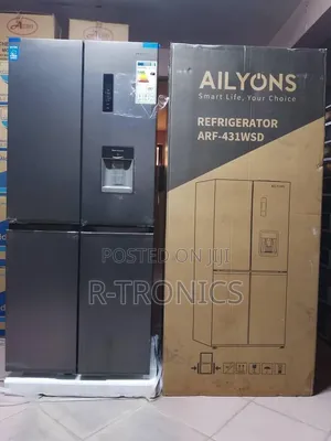 Ailyons 4-Door 431l Energy-Saving Side-by-Side Fridge