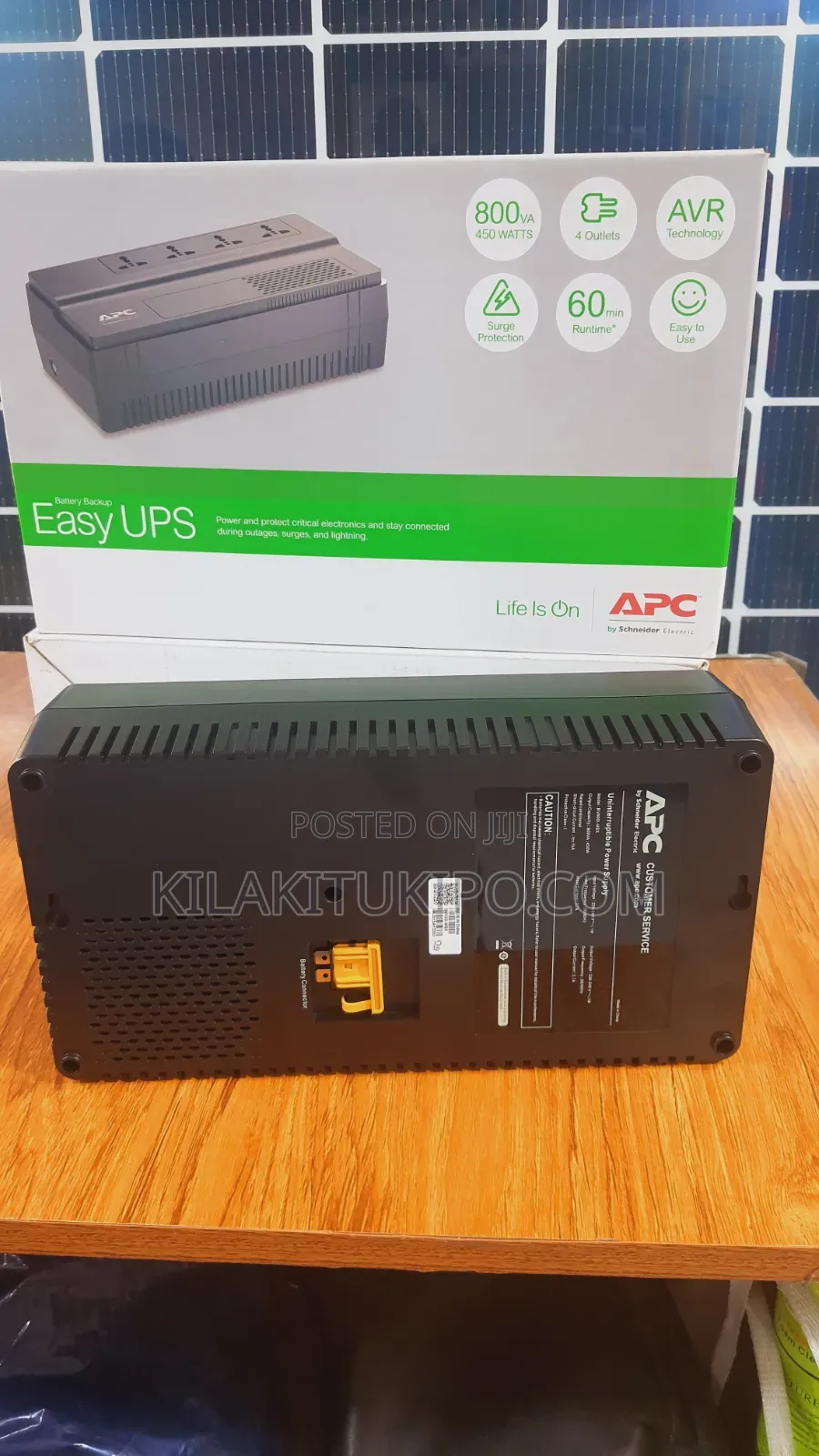 Apc Bv 800va 450w Uninterrupted Power Supply