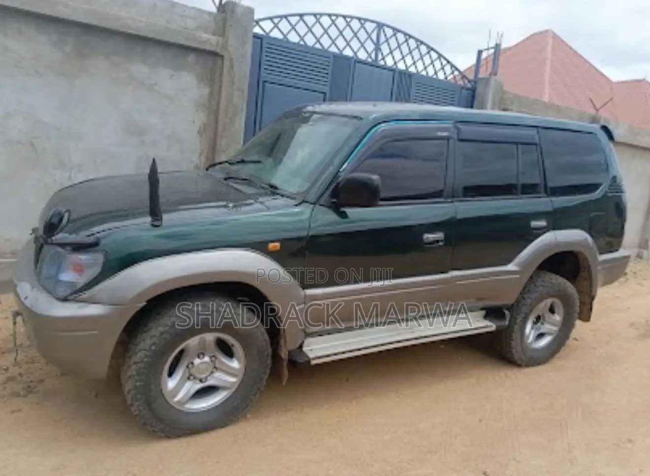 Toyota Land Cruiser Prado 3.0 D-4D 3dr 2001 Green