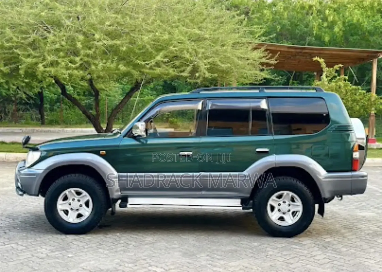 Toyota Land Cruiser Prado 3.0 D-4D 3dr 2001 Green