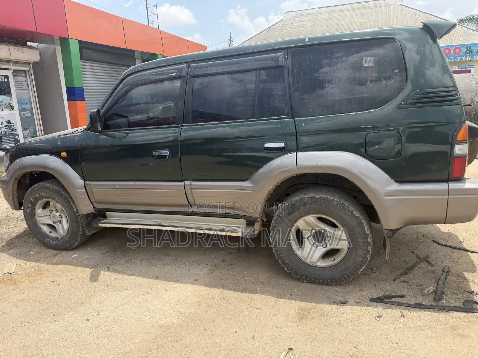 Toyota Land Cruiser Prado 3.0 D-4D 3dr 2001 Green