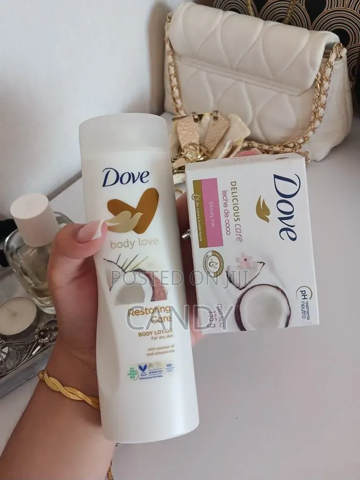 Dove Lotion and Soap