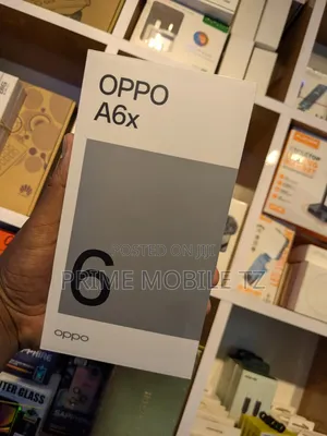 New Oppo A6x 128 GB Black
