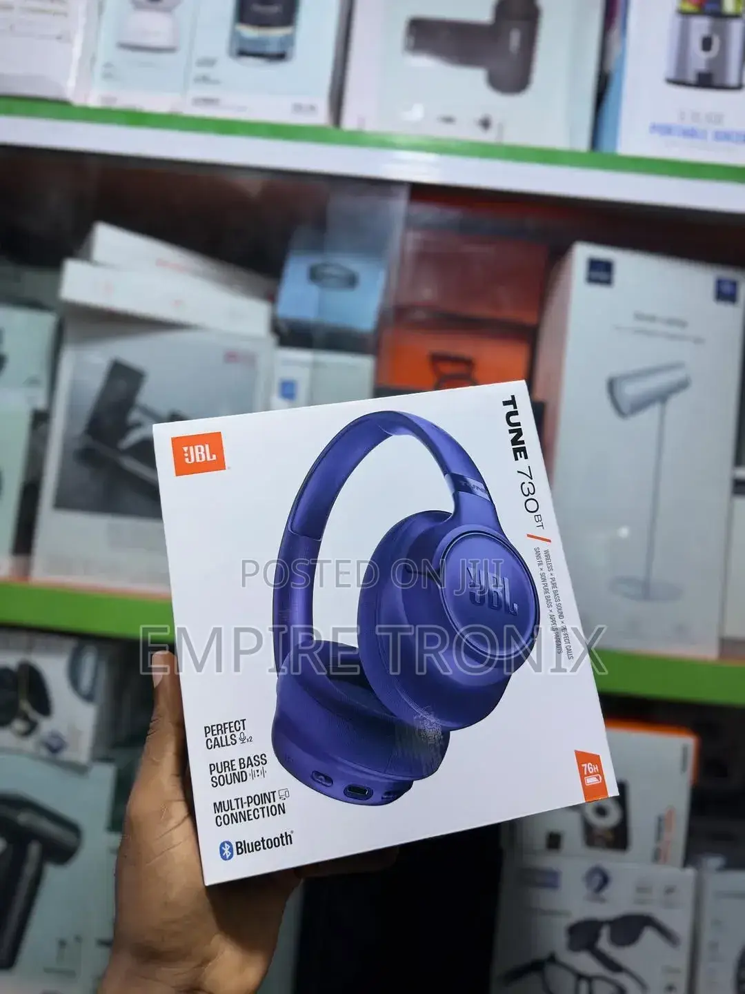 JBL Tune 730bt Wireless Over-Ear Headphones