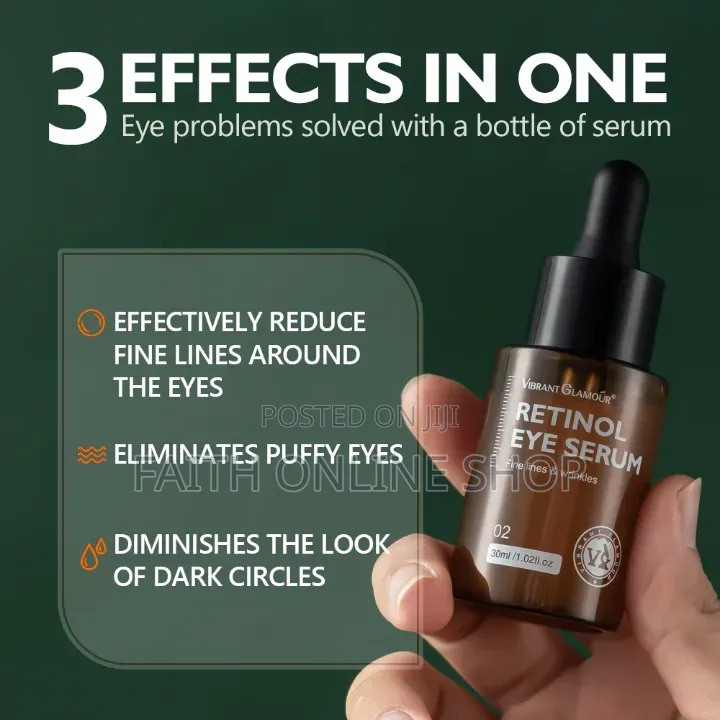 Vibrant Glamour Retinol Eye Serum for Fine Lines 30ml