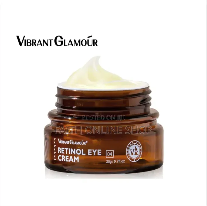 Vibrant Glamour Retinol Eye Cream for Dark Circles, Puffiness 20g