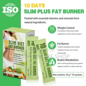 Duozi 10 Days Slim Diet Fat Burner Fruit Vegetable Fiber Enzyme 100g