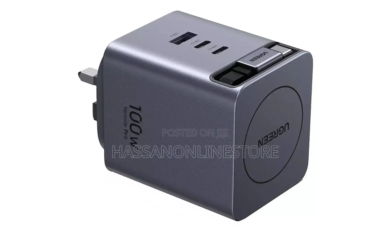 Ugreen Nexode 100w Charger With Retractable Usb-C Cable