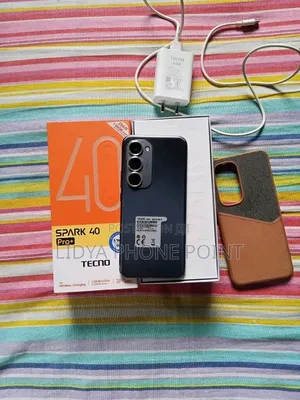 New Tecno Spark 40 Pro+ 256 GB Black