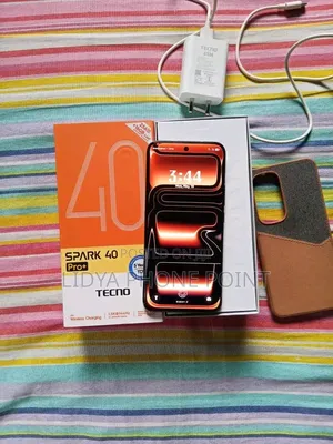 New Tecno Spark 40 Pro+ 256 GB Black