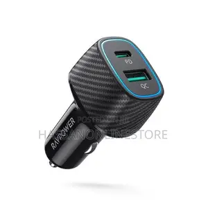 Ravpower Rp-Vc009 Pd Pioneer 60w 2-Port Car Charger