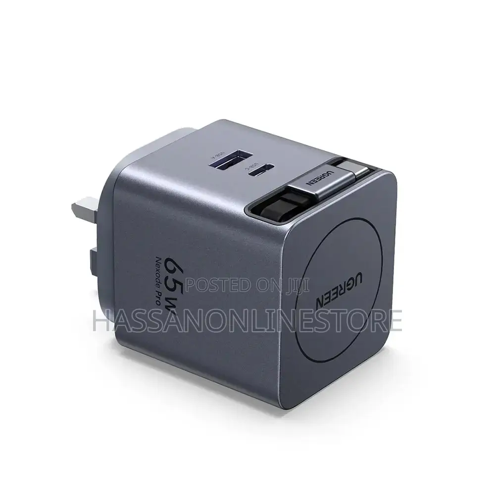 Ugreen Nexode Pro 65w Gan Pro Fast Charger With Retractable