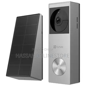 Ezviz Hp3 Pro Battery-powered Video Doorbell With Solar Panel