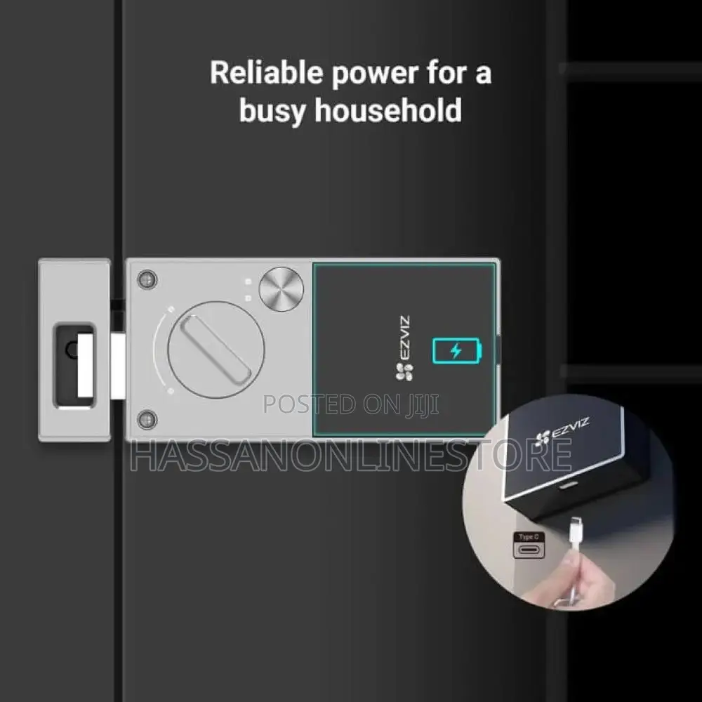 Ezviz Dl03 Smart Lock With Fingerprint, Password, And App Control