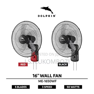 Dolphin Wall Fan 1650wf Size 16 