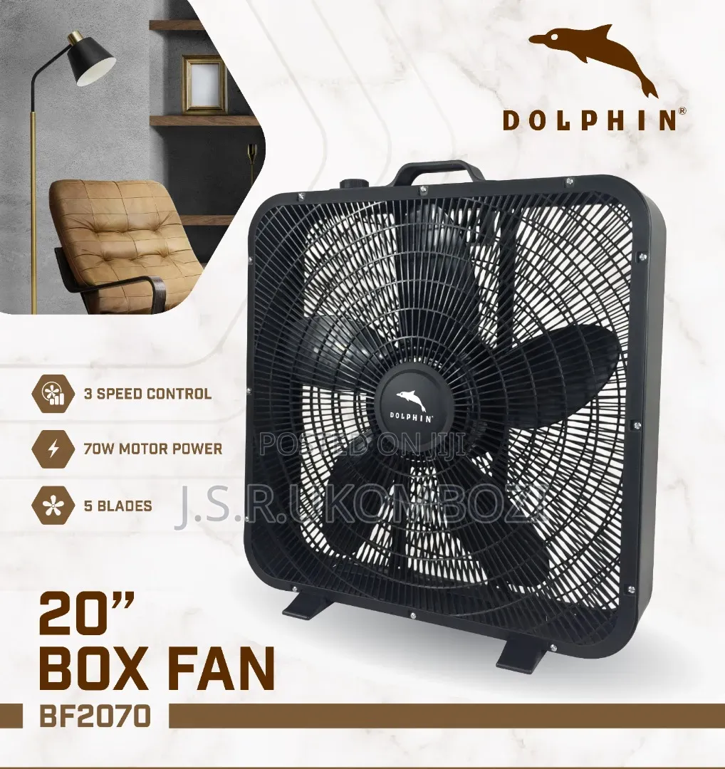 Dolphin 20" Box Fan (Bf-2094)
70w