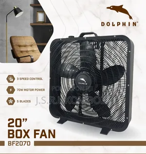 Dolphin 20" Box Fan (Bf-2094)
70w