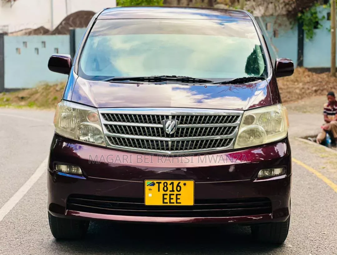Toyota Alphard 2005 Maroon