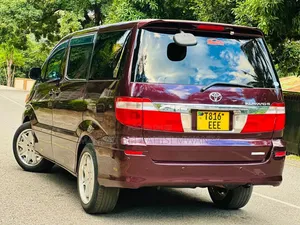 Toyota Alphard 2005 Maroon