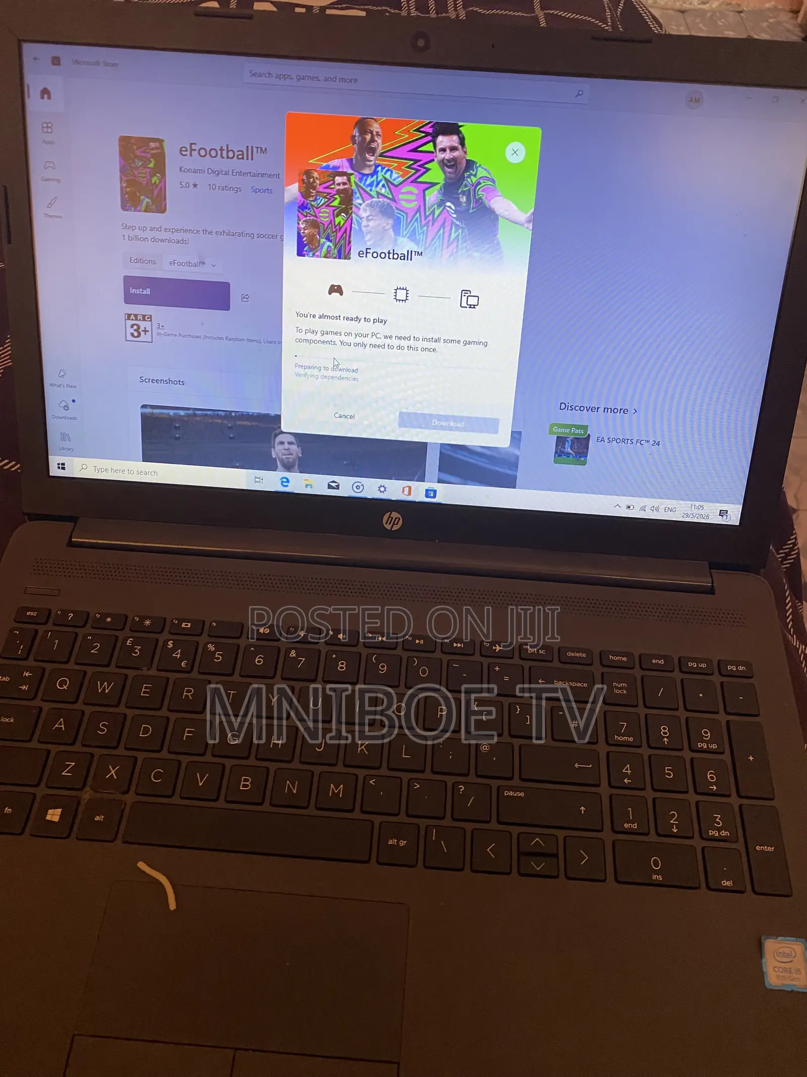 Laptop HP 250 G7 8GB Intel Core i5 SSD 512GB