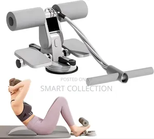 New Sit Up Assist With Resistance Bands Footpedal Design for Homegym
