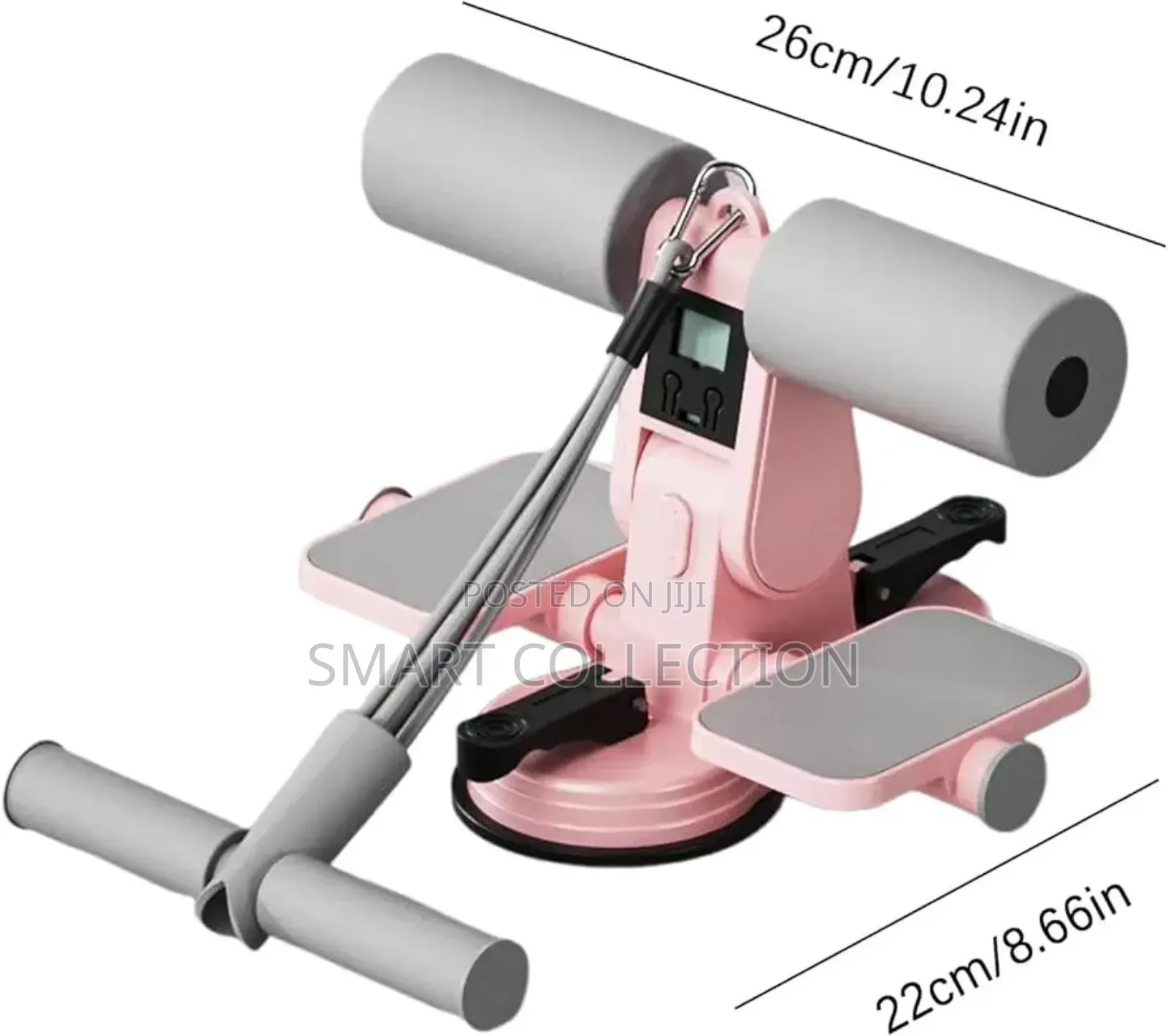 New Sit Up Assist With Resistance Bands Footpedal Design for Homegym