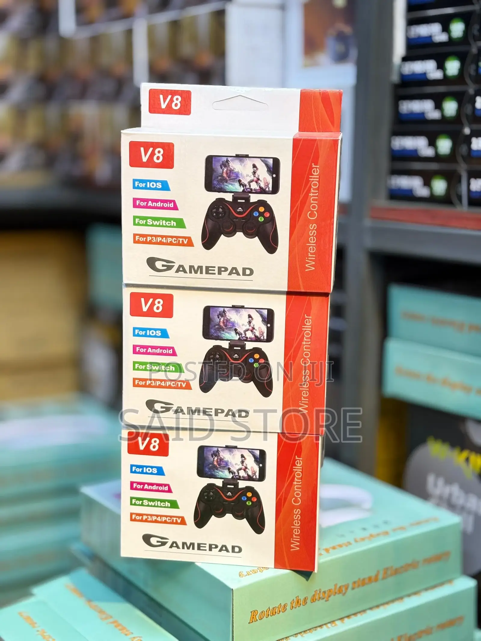V8 Gaming Phone Pad