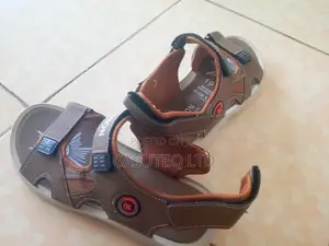 Brown Open Men Shoes