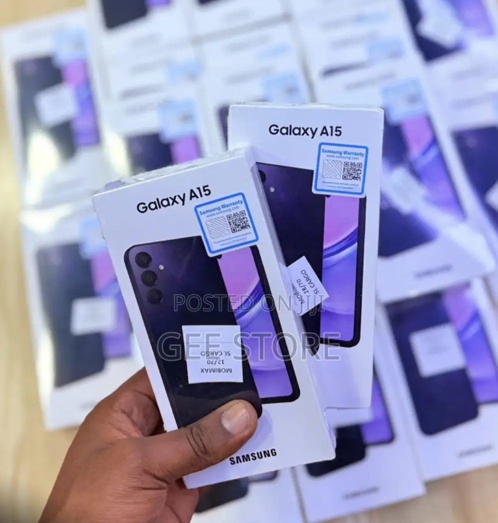 New Samsung Galaxy A15 128 GB Black