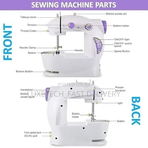 Portable Mini Sewing Machine With Small Extension Table for Home Use