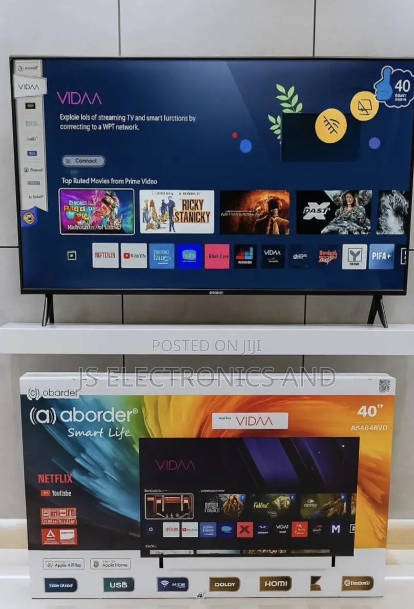 Aborder Tv Inch 40 Smart Vidaa Full Hd Quality Kwa Bei Ya Ofa