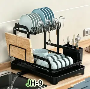 2 Tier Dish Drying Rack Model Jh-9