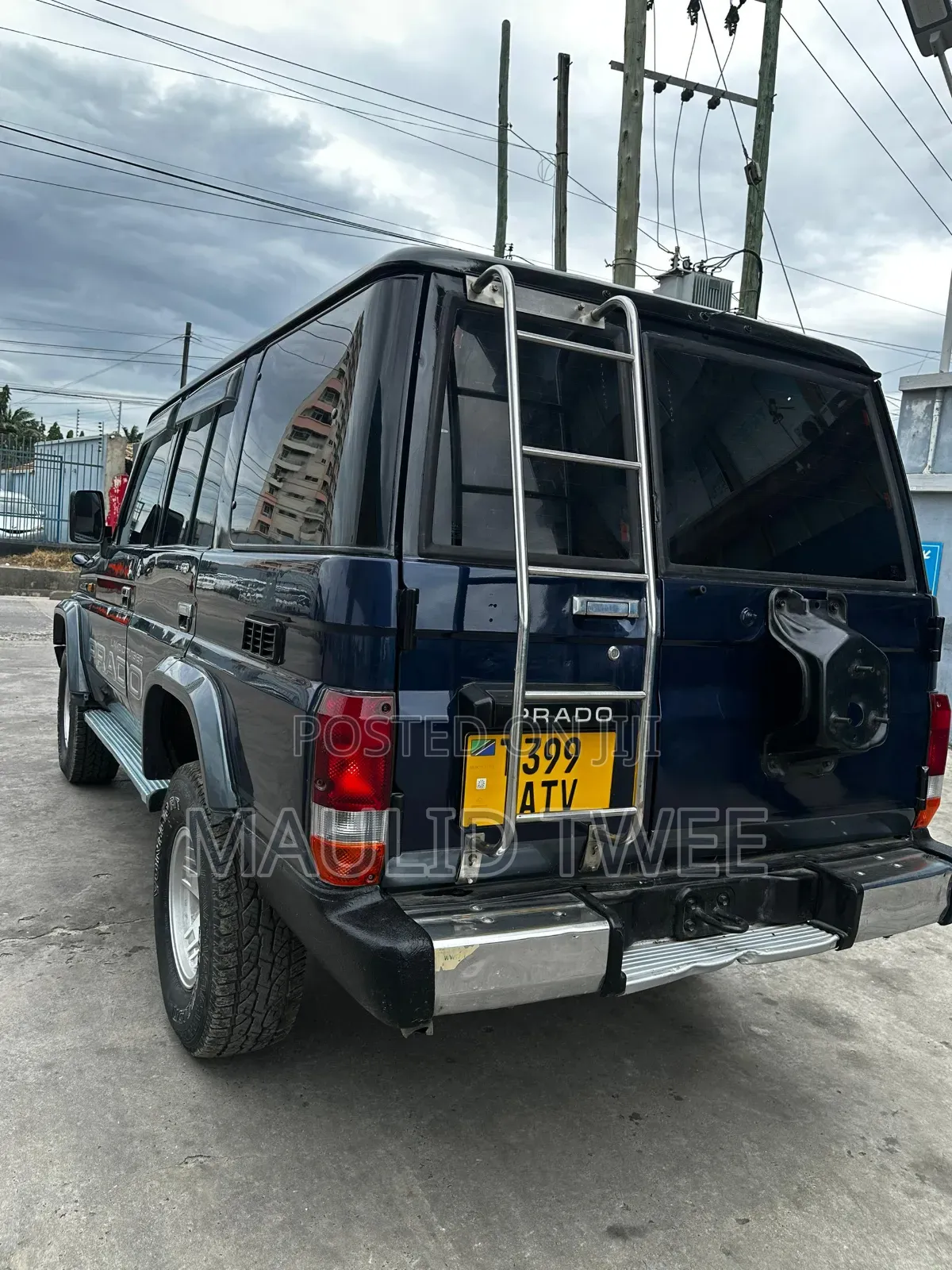 Toyota Land Cruiser Prado 1999 Blue