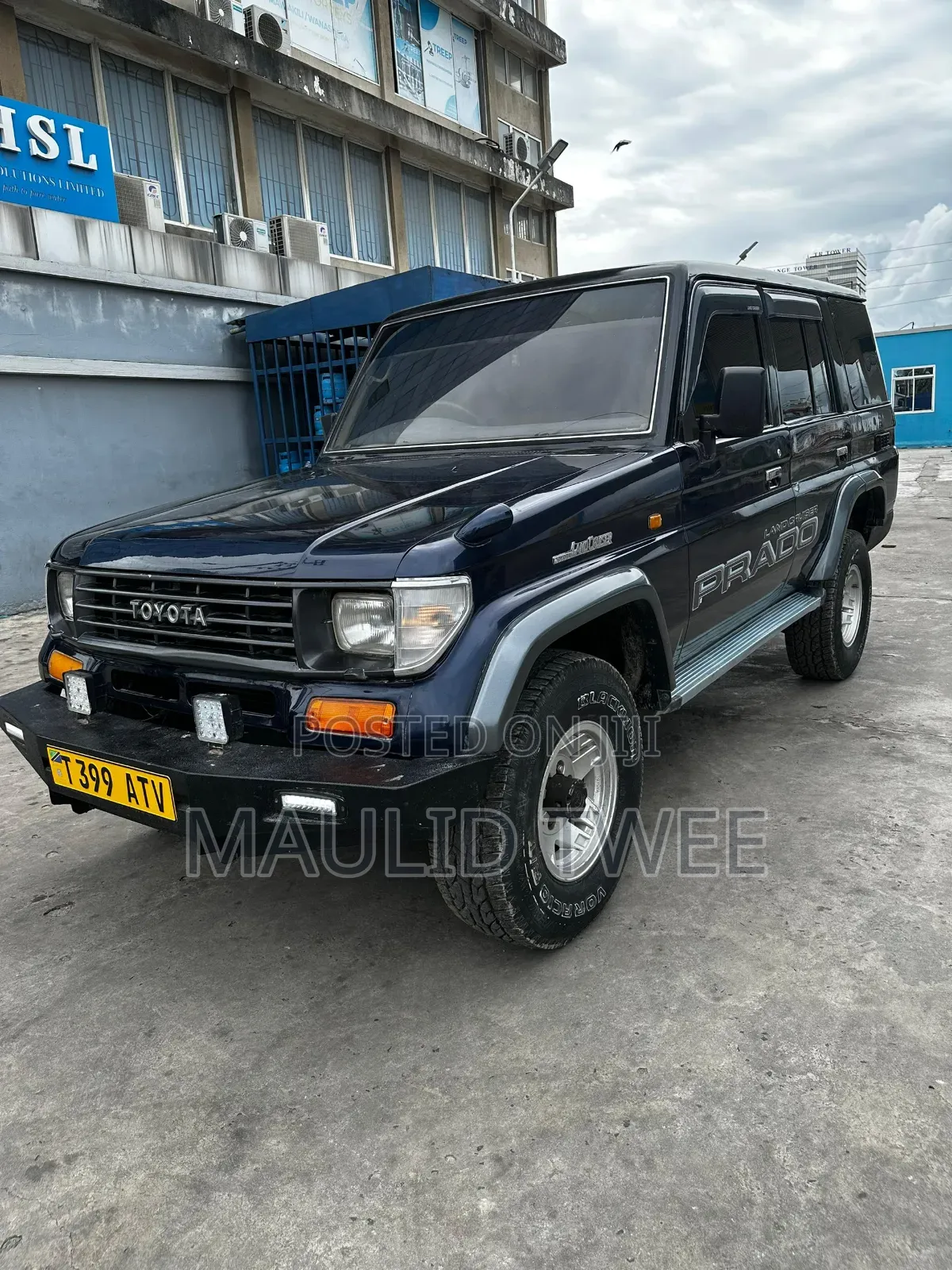 Toyota Land Cruiser Prado 1999 Blue