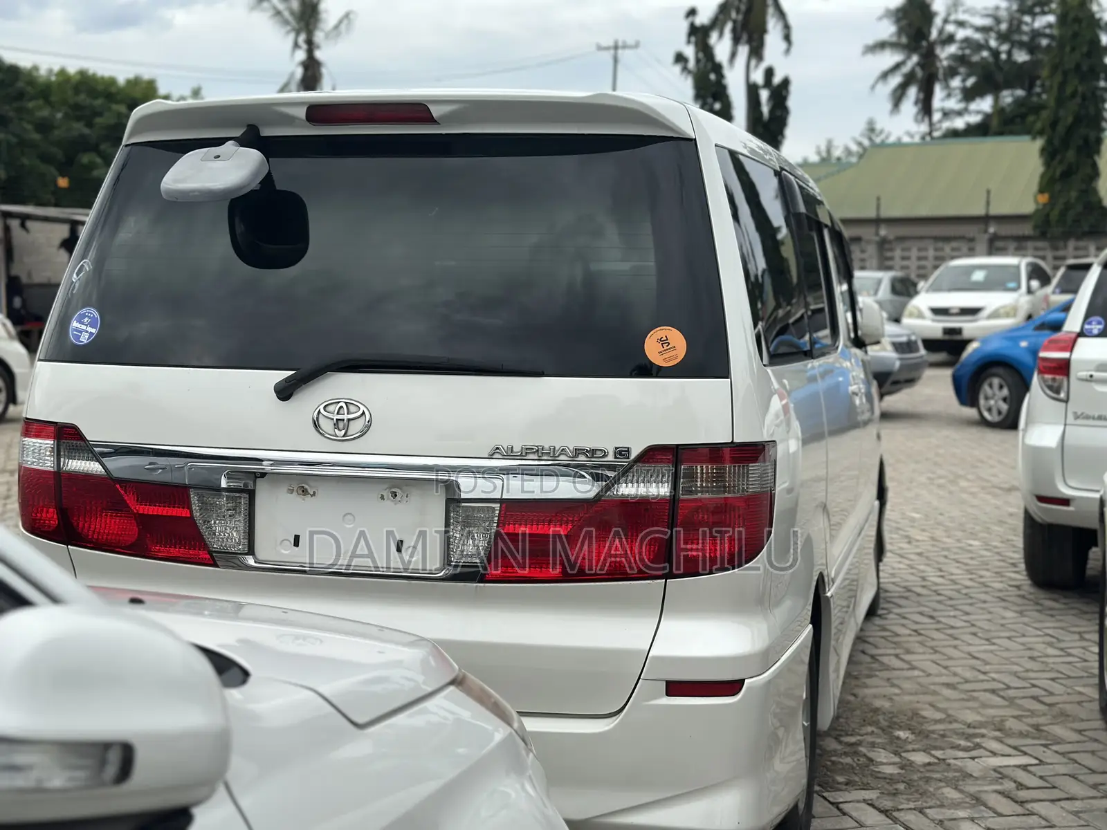 Toyota Alphard 2002 White