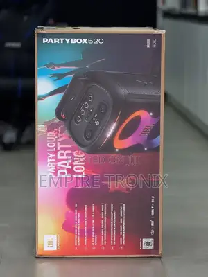 JBL Partybox 520|Portable Battery-Powered Bluetooth Party Speaker